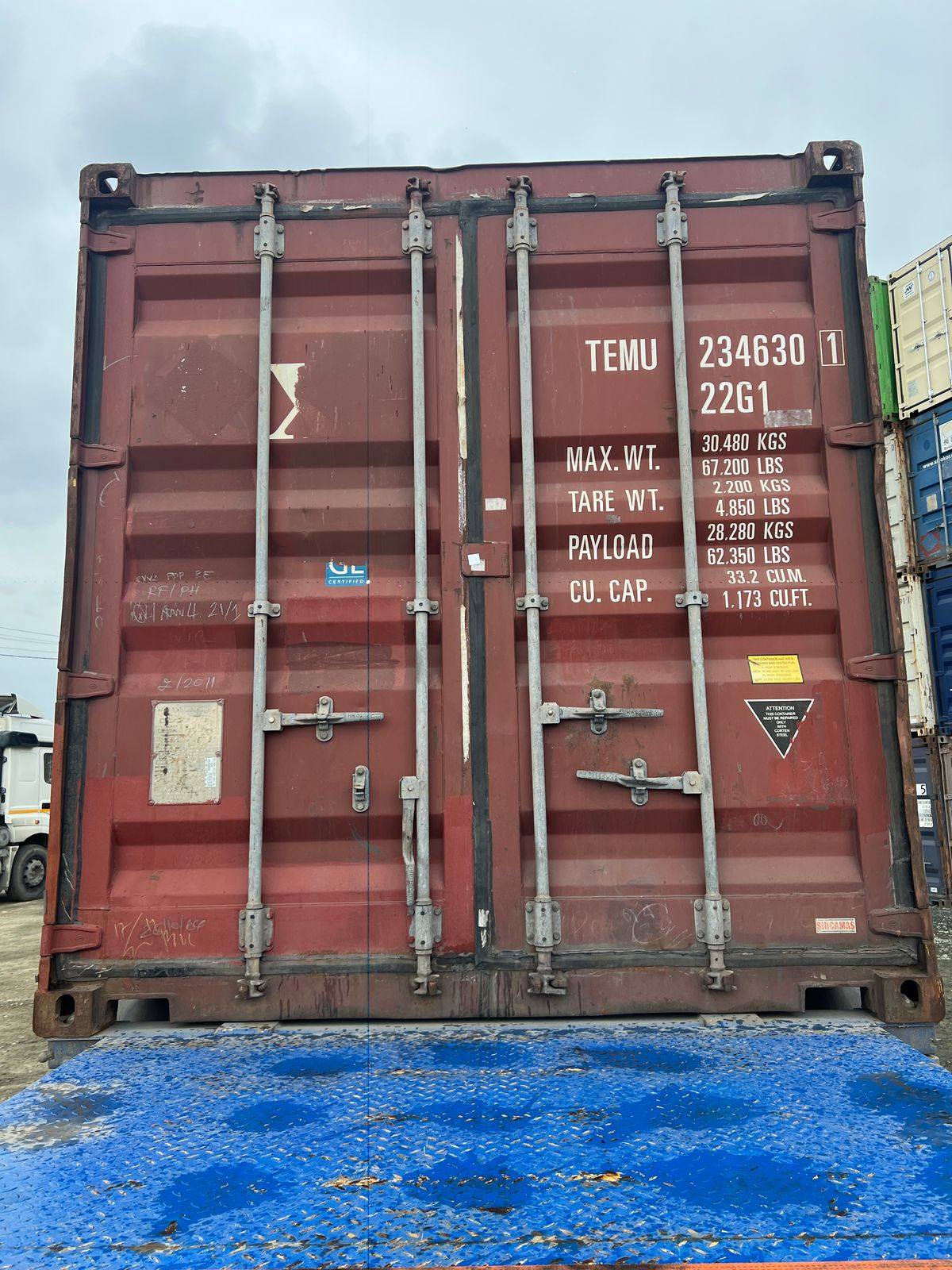 Морской контейнер TEMU2346301